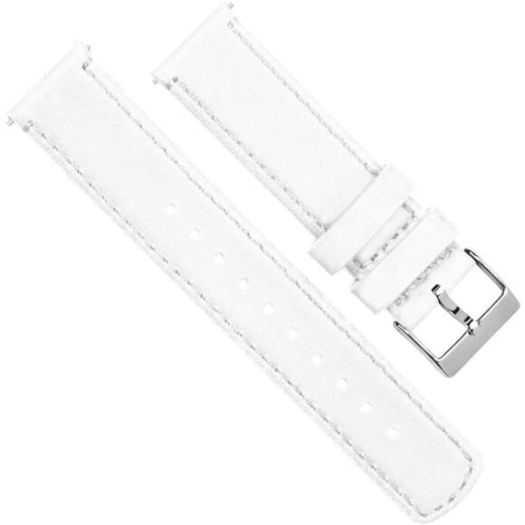 Quick Release - Top Grain Leather Watch Band Strap - Choice of Width main image 4